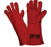 WELDING GLOVES RED & GREEN - Malik Products